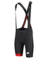 Assos Equipe RS S9 Fietsbroek Kort Zwart/Rood Heren
