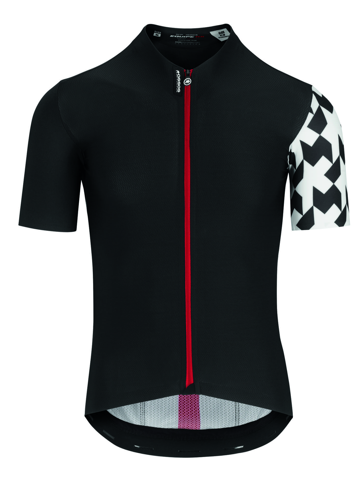 Assos Equipe RS Aero Fietsshirt Korte Mouwen Zwart Heren