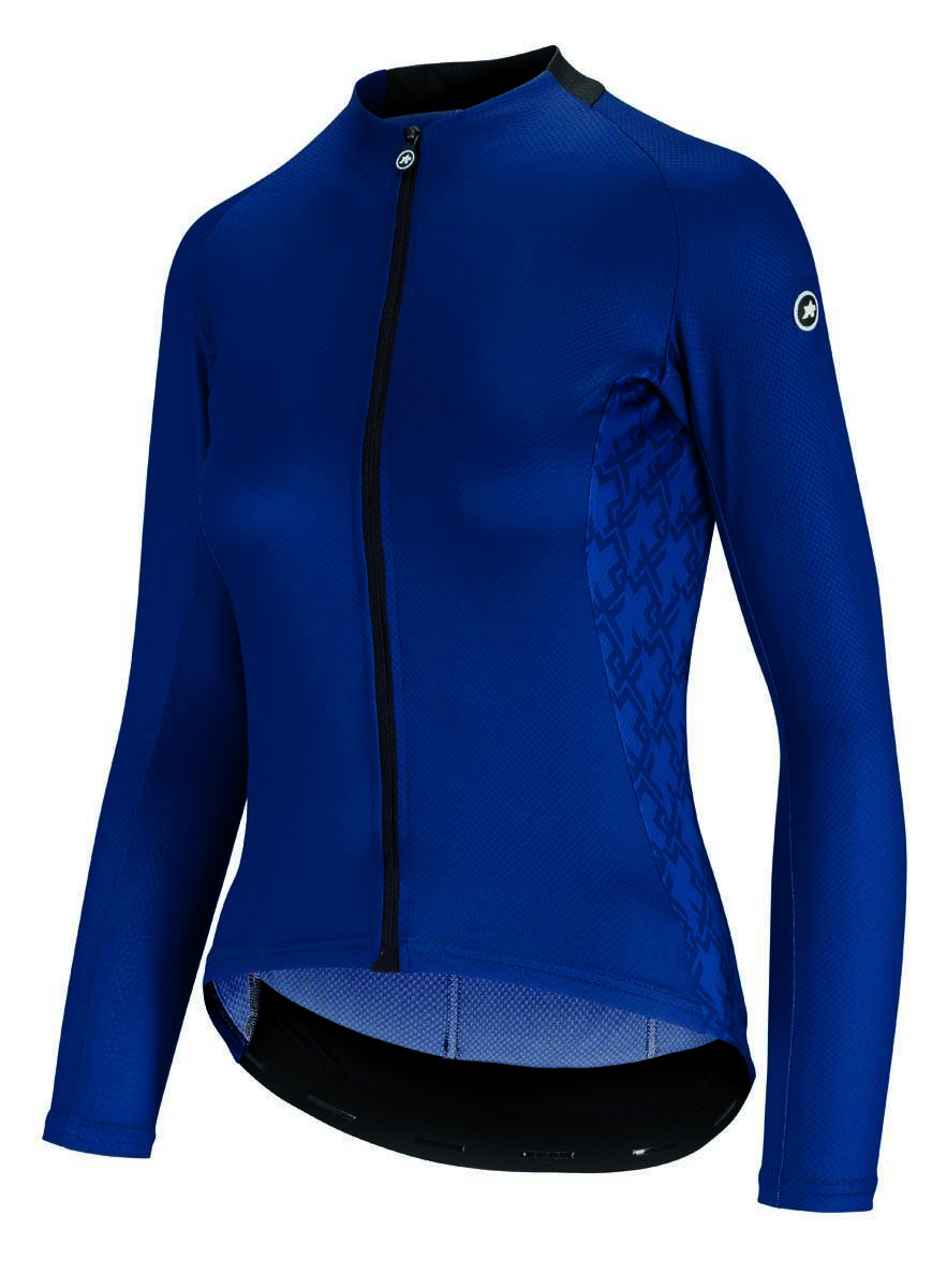 Assos UMA GT Summer Fietsshirt Lange Mouwen Blauw Dames