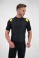Assos Equipe RS Spring Fall Aero Fietsshirt Korte Mouwen Zwart/Geel Heren
