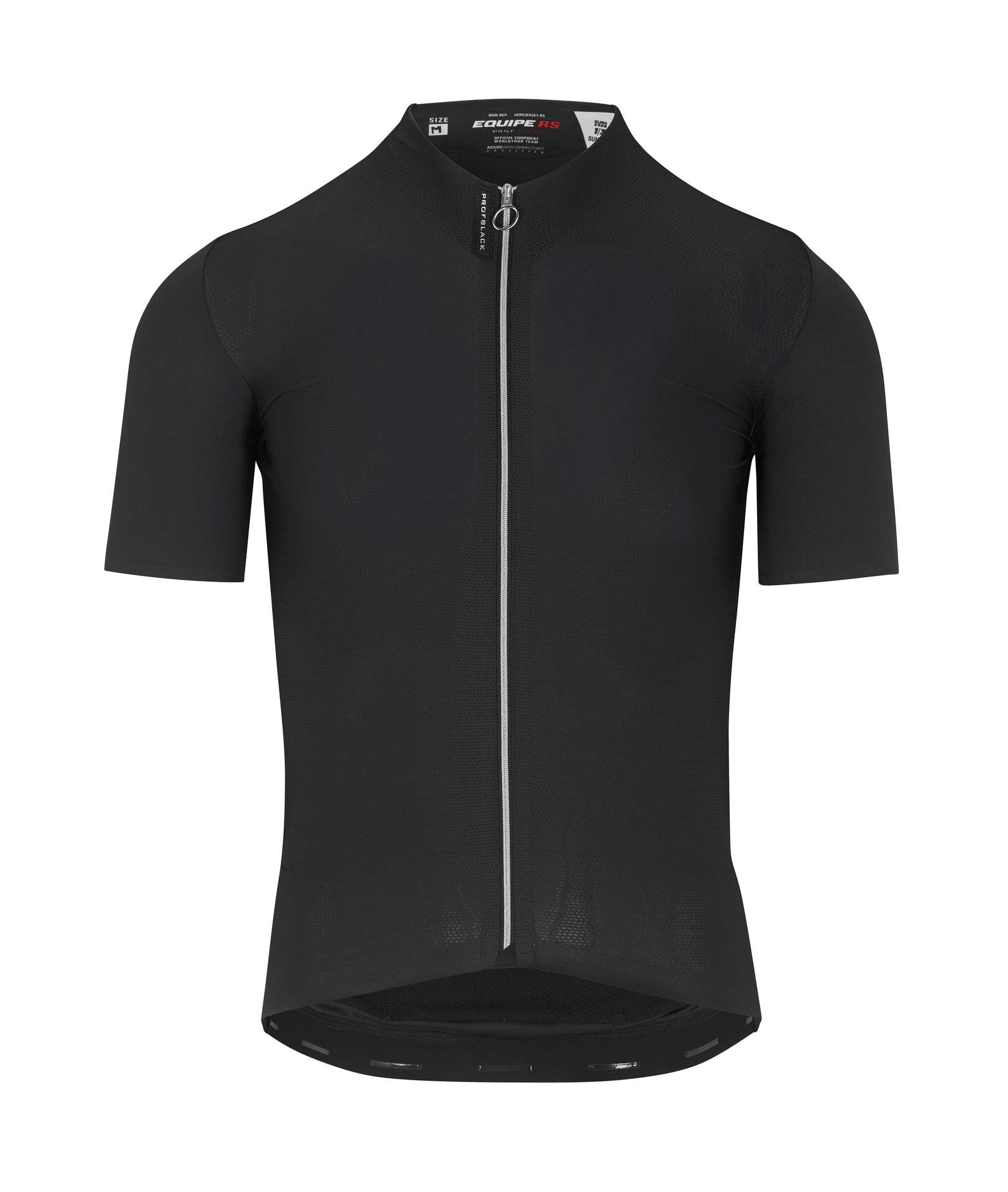 Assos Equipe RS Aero Fietsshirt Korte Mouwen Zwart/Zwart Heren