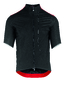 Assos Liberty RS23 Thermo Regen Fietsshirt Korte Mouwen Zwart