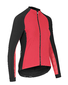 ASSOS Uma GT Spring Fall Fietsjack Zwart/Roze Dames — afbeelding 2