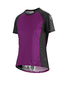 Assos Trail MTB Fietsshirt Korte Mouwen Paars Dames