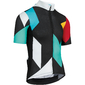 Assos Fastlane Rock Fietsshirt Korte Mouwen Zwart/Multi Heren