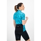 Assos UMA GT Summer Voganski Fietsshirt Korte Mouwen Blauw/Zwart Dames