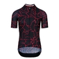 Assos MILLE GT Summer Voganski Fietsshirt Korte Mouwen Zwart/Rood Heren