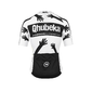 Assos GT Summer Team Qhubeka-ASSOS Fietsshirt Korte Mouwen Wit/Zwart Heren