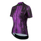 Assos UMA GT C2 Drop Head Fietsshirt Korte Mouwen Paars Dames