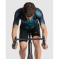 Assos MILLE GT C2 Drop Head Fietsshirt Korte Mouwen Blauw Heren