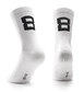 Assos Poker 8 Fietssokken Wit