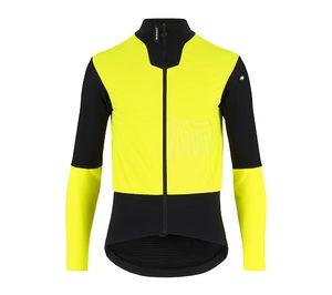 Assos Equipe R Habu S9 Winter Fietsjack Fluo Geel/Zwart Heren