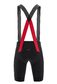 Assos Equipe RS S9 Targa Fietsbroek Kort Zwart/Rood Heren