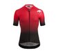 Assos Equipe RS S9 Targa Fietsshirt Korte Mouwen Rood/Zwart Heren