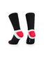 Assos Kompressor Fietssokken Zwart/Wit/Rood