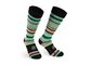 Assos Sonnenstrumpf Spring/Fall Fietssokken Zwart/Groen/Blauw Dames