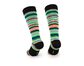 Assos Sonnenstrumpf Spring/Fall Fietssokken Zwart/Groen/Blauw Dames