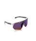 Assos DONZI Fietsbril Grijs/Wit met WodooBlue lens