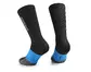 Assos EVO Winter Fietssokken Zwart/Blauw