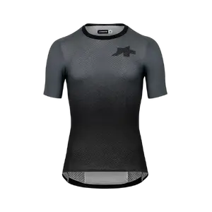 Assos Equipe RSR S9 Superleger Fietsshirt Korte Mouwen Grijs Heren