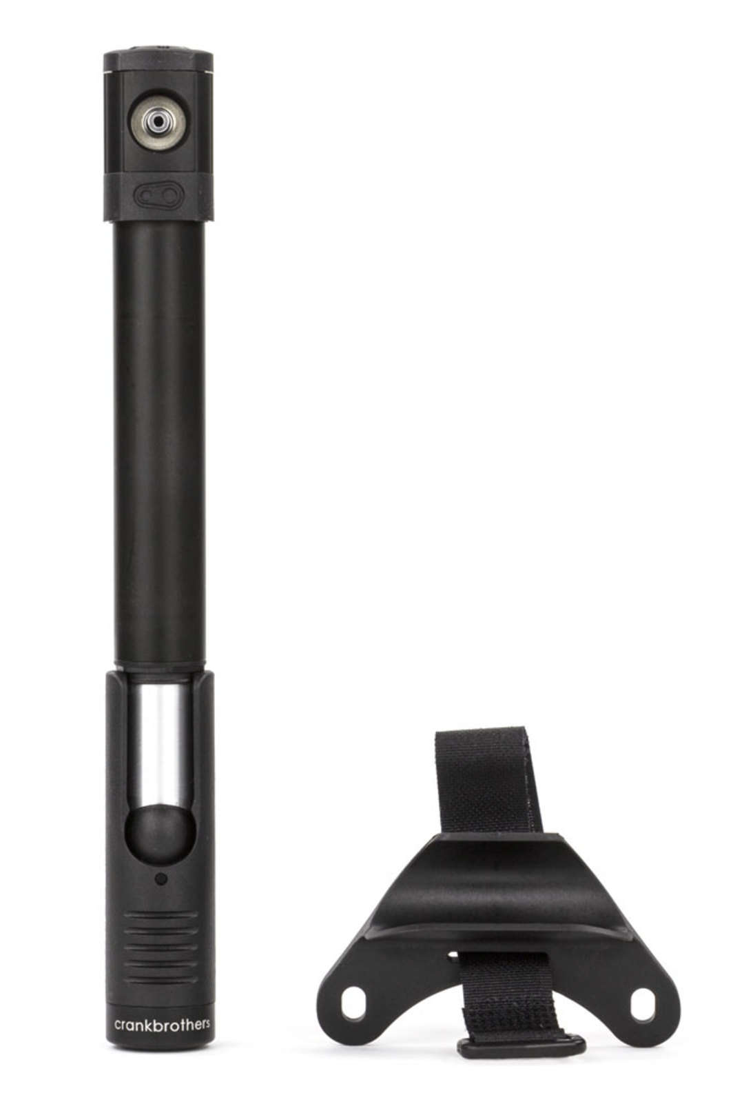 Crankbrothers Klic HP Minipomp met Frame Mount Midnight Edition