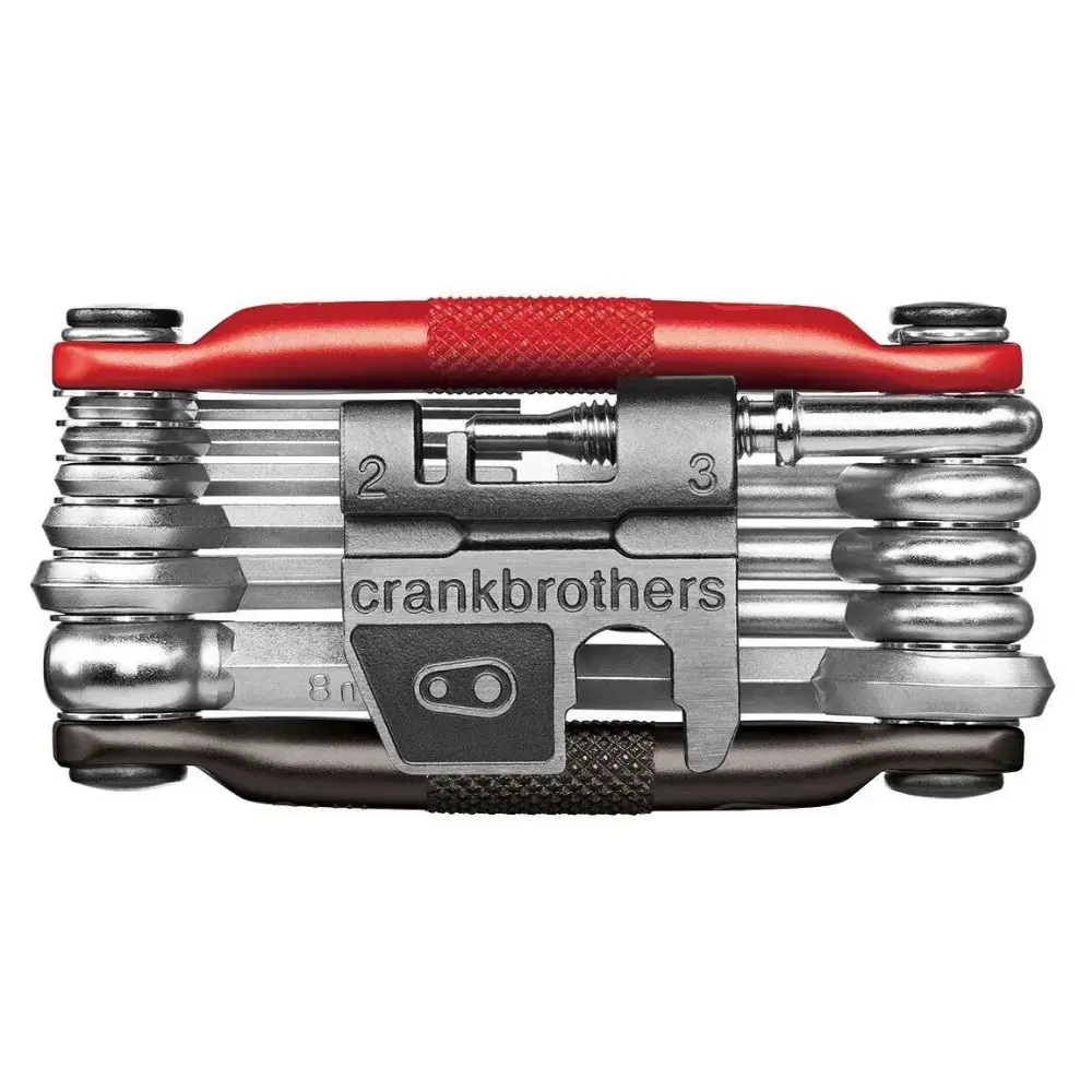 Crankbrothers M17 Minitool Zwart/Rood