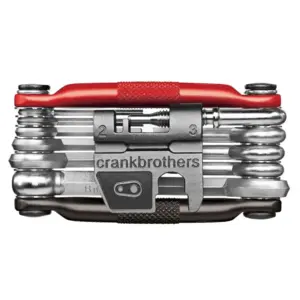 Crankbrothers M17 Minitool Zwart/Rood