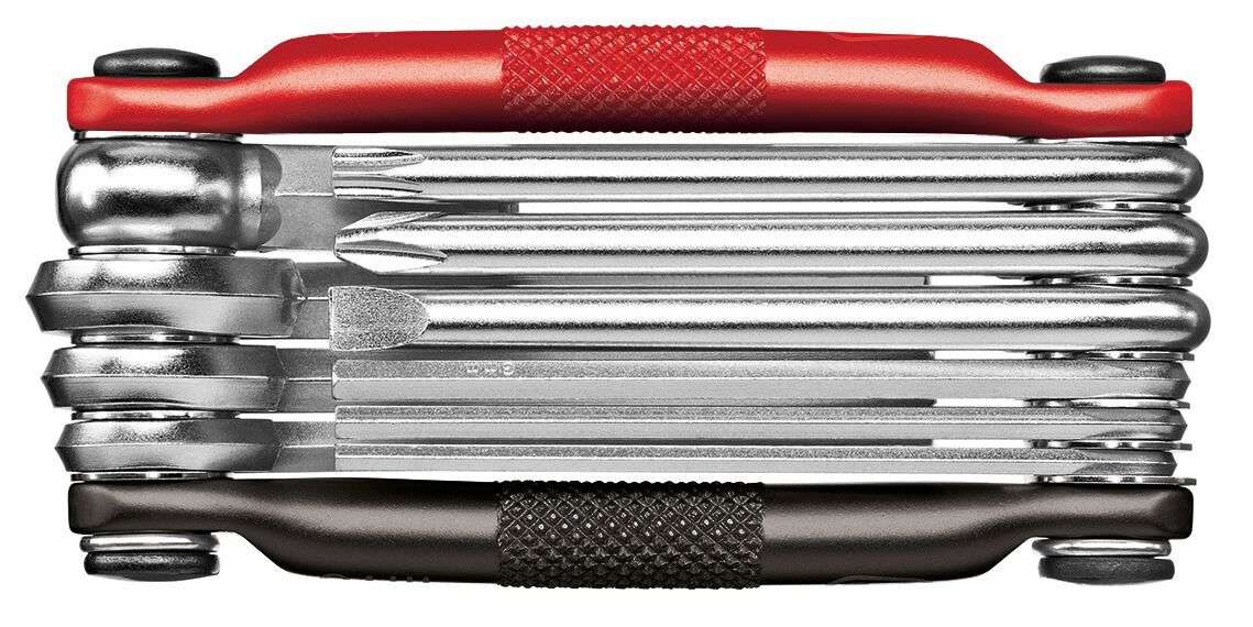 Crankbrothers M10 Minitool Zwart/Rood