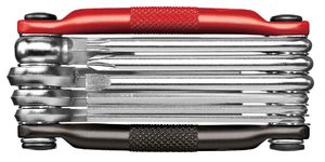 Crankbrothers M10 Minitool Zwart/Rood
