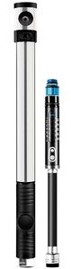 Crankbrothers Klic HP Manometer Minipomp Zilver