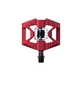 Crankbrothers Double Shot 1 Hybrid/MTB Pedalen Rood/Zwart