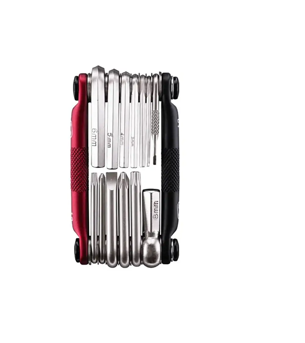 Crankbrothers M Minitool 13 Mat Zwart/Rood