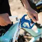 Crankbrothers Stamp 1 Gen 2 Large MTB Pedalen Blauw