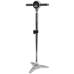 Crankbrothers Klic Vloerpomp met Digitale Drukmeter Zilver