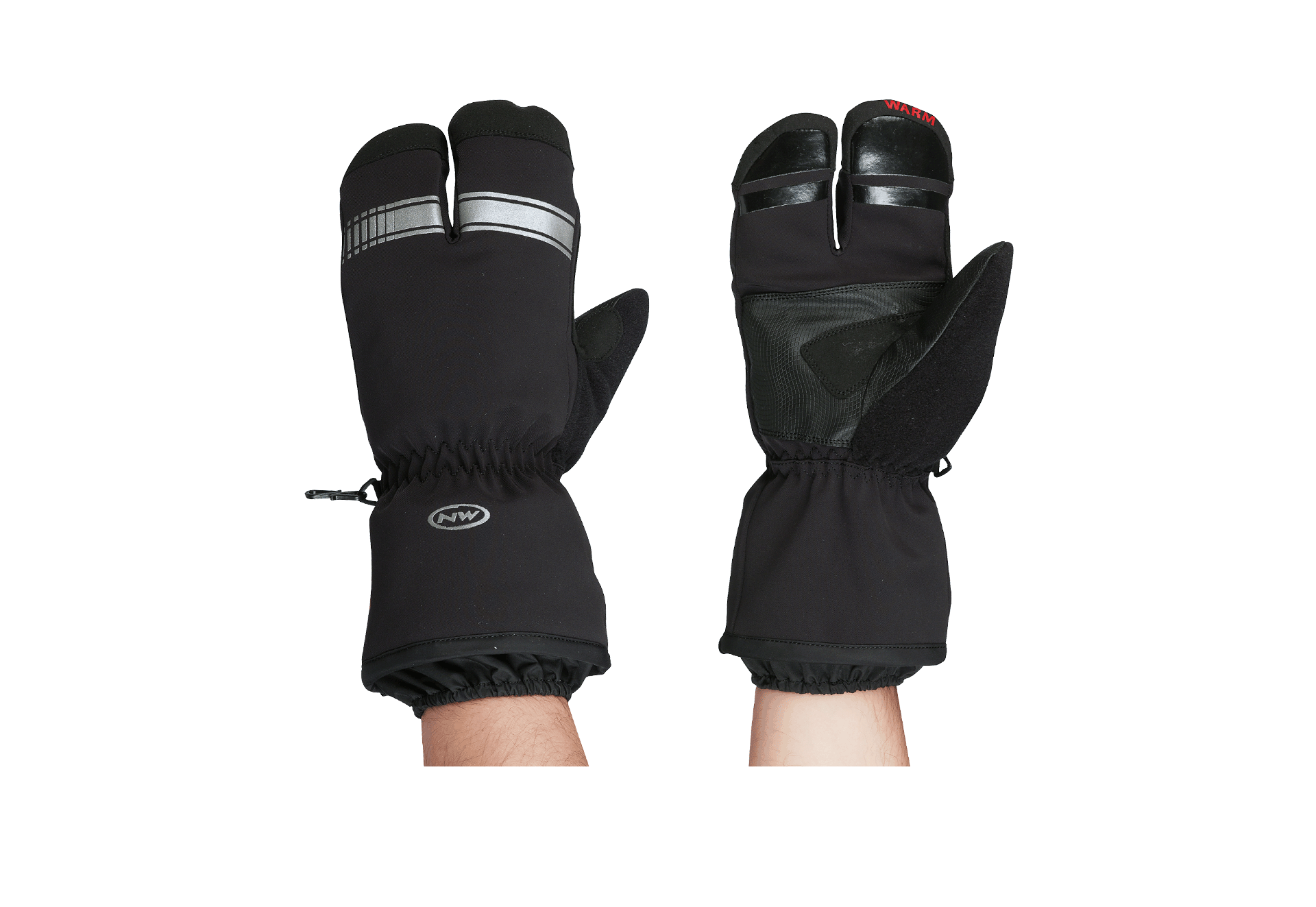Northwave Hysky Lobster Fietshandschoenen Zwart