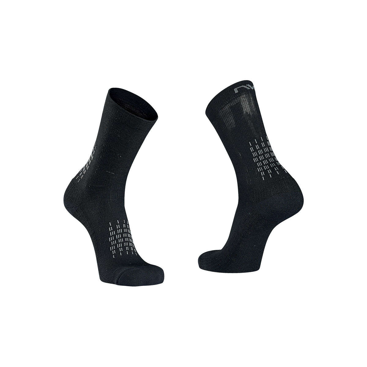 Northwave Fast Winter High Fietssokken Zwart/Grijs