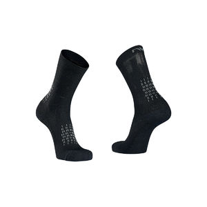 Northwave Fast Winter High Fietssokken Zwart/Grijs