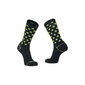 Northwave Core Fietssokken Zwart/Fluo Geel