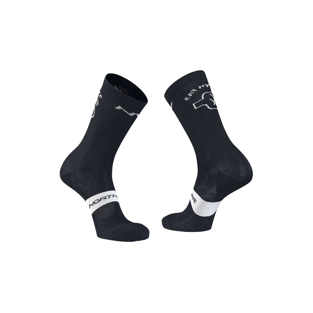 Northwave Eat My Dust Wool Fietssokken Zwart