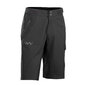 Northwave Edge Baggy MTB Fietsbroek Kort Zwart/Grijs Heren