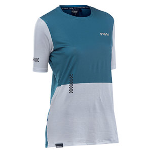 Northwave Xtrail 2 MTB Fietsshirt Korte Mouwen Blauw/Grijs Dames