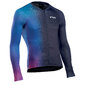 Northwave Blade Fietsshirt Lange Mouwen Parelmoer/Zwart Heren
