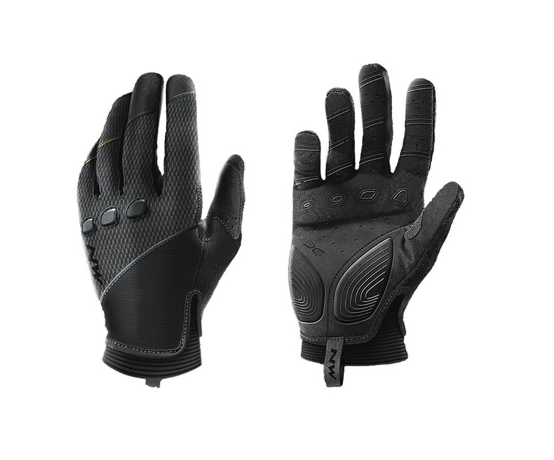 Northwave Spider Full MTB Fietshandschoenen Zwart Heren
