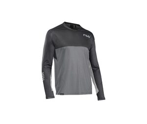 Northwave Edge MTB Fietsshirt Lange Mouwen Grijs/Zwart Heren