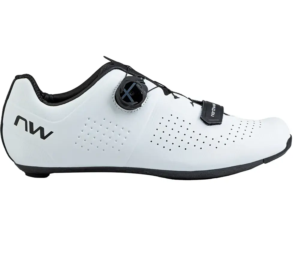 NORTHWAVE Storm Carbon Wielrenschoenen Wit/Zwart Heren