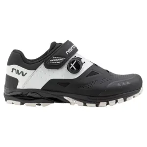 Northwave Spider Plus 3 Mountainbikeschoenen Zwart/Lichtgrijs Heren