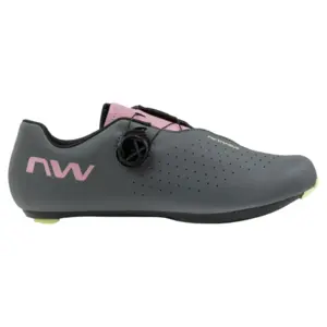 Northwave Sonic Plus Wielrenschoenen Donkergrijs/Roze Heren