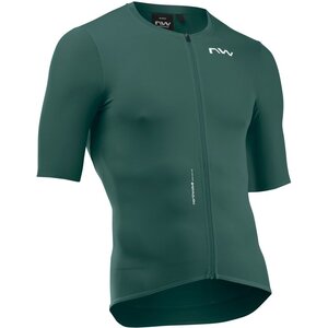 Northwave Essence Fietsshirt Korte Mouwen Groen Heren