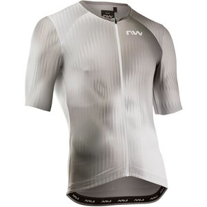 Northwave Blade Fietsshirt Korte Mouwen Wit/Bruin Heren
