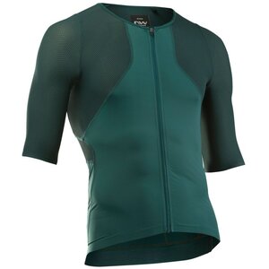 Northwave Extreme Rock Fietsshirt Korte Mouwen Groen/Grijs Heren